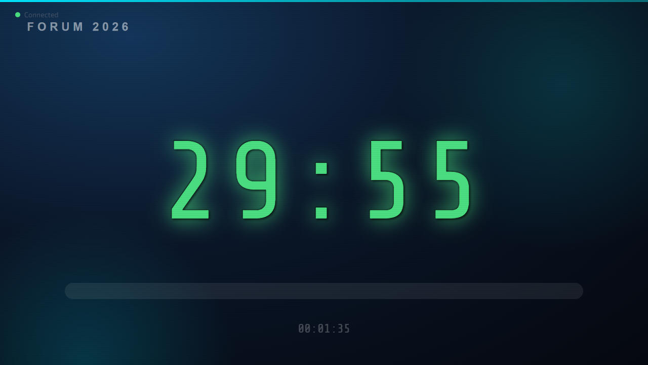 The background on the speaker screen